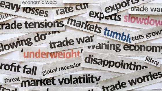 trade war and financial markets related headlines